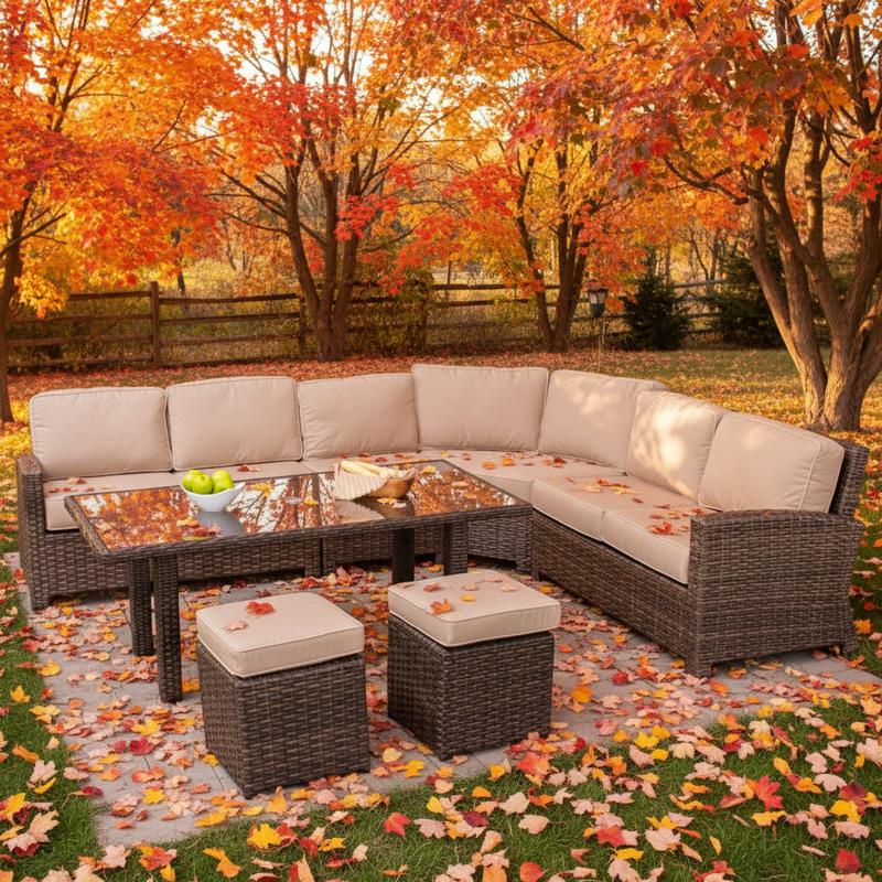 Lenox Deep Seating Sectional Sets