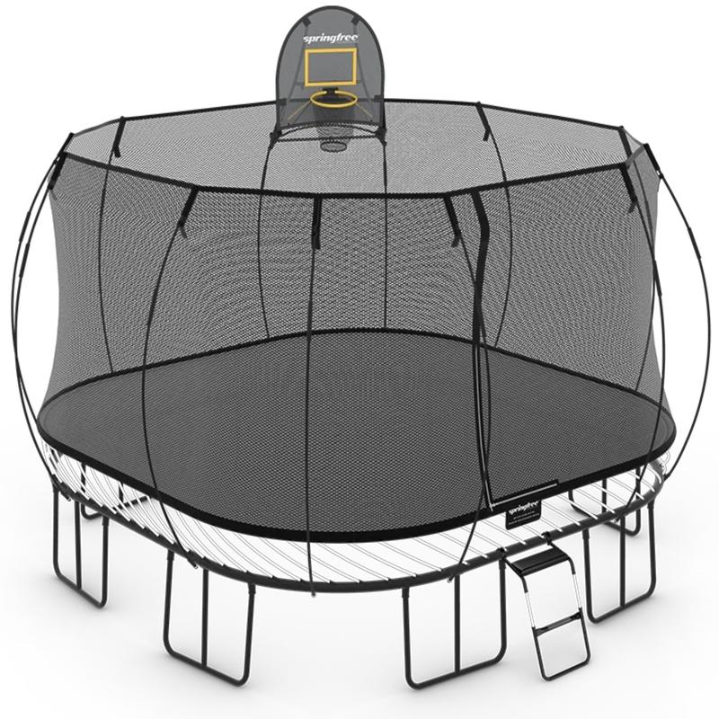 13\' x 13\' Jumbo Square Springfree Trampoline Ultimate Bundle