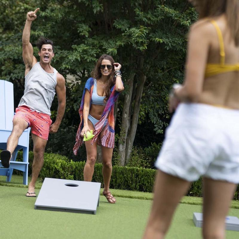 Ledge Lounger Cornhole Set