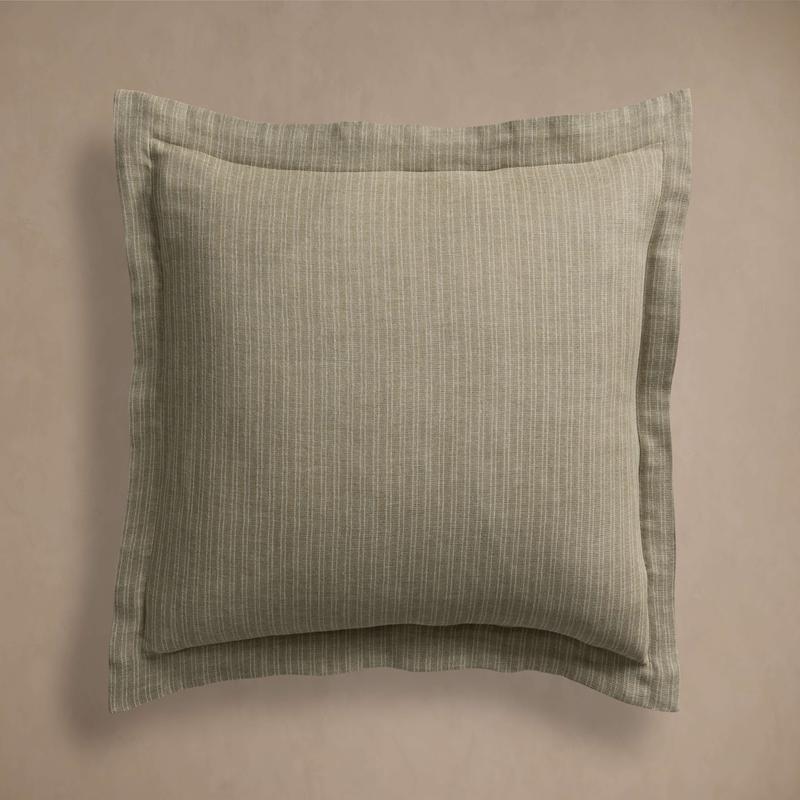 Laviss Stripe Sham in Mink