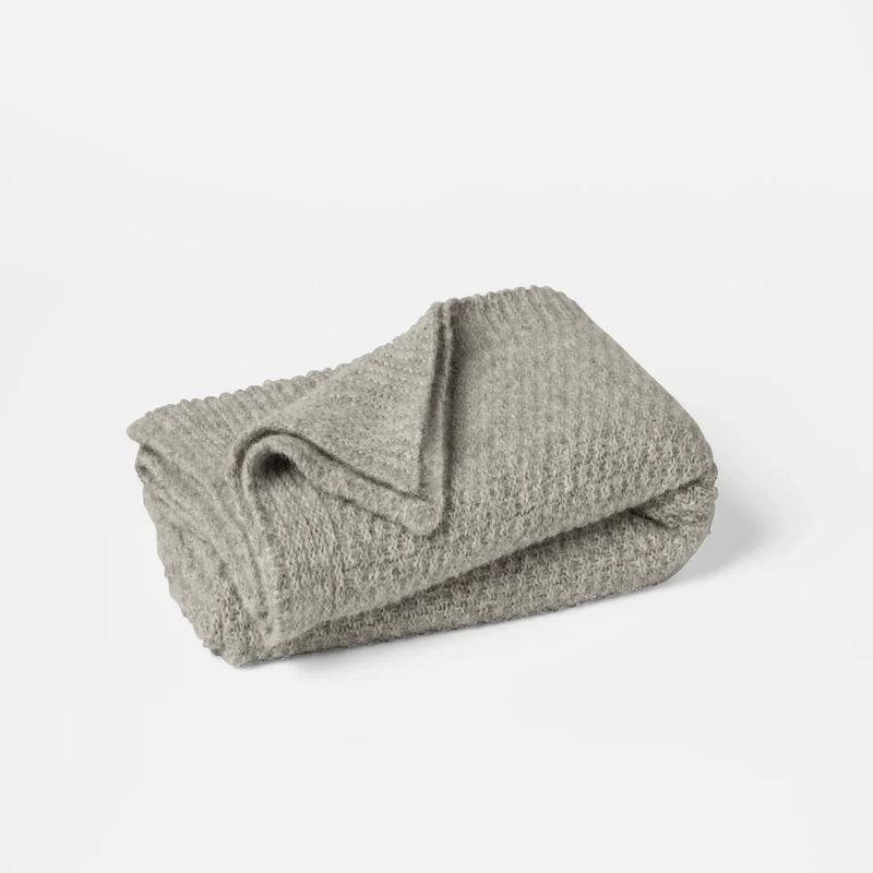 Cordillera Alpaca Cotton Knit Throw