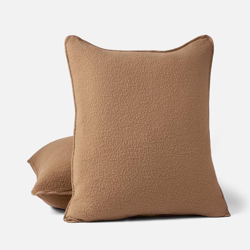 Cascade Organic Matelasse Sham