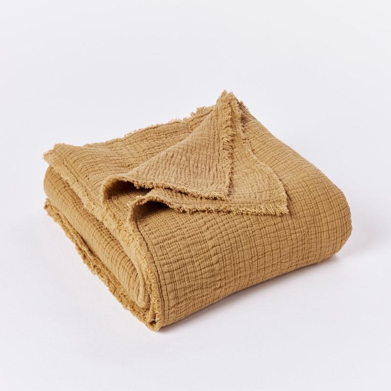 Topanga Organic Matelasse Throw