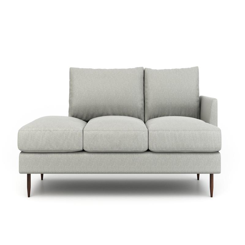 Crowd Pleaser Sofa With Bumper (100\", Bumper On Left)