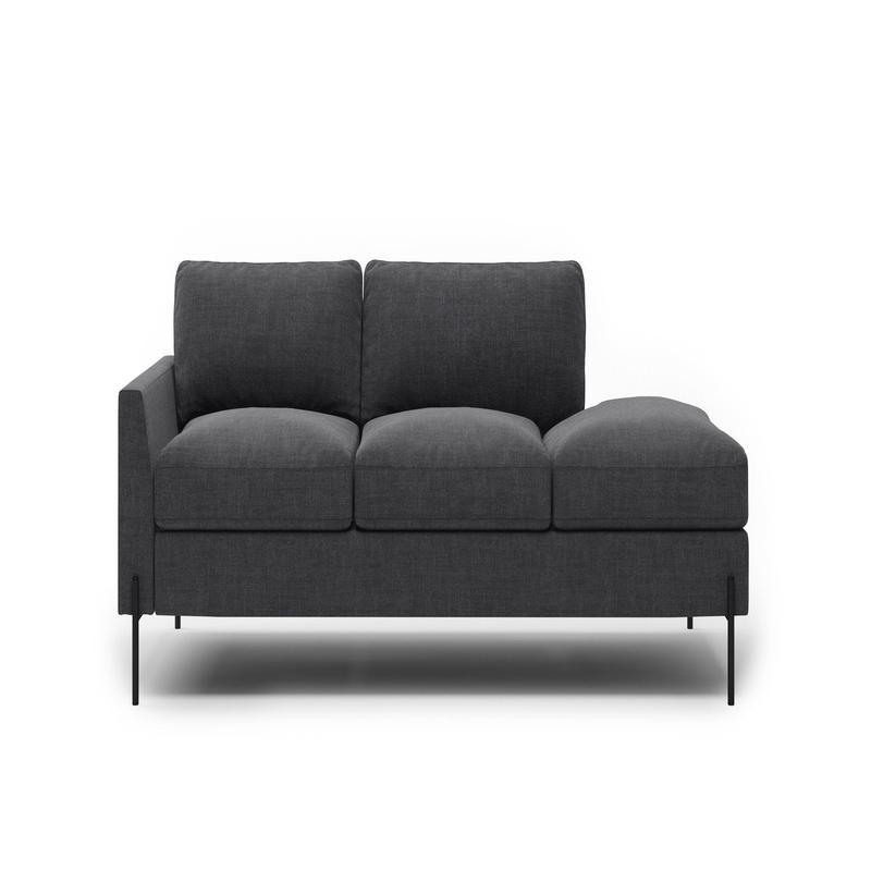 Catwalk Sofa with Bumper (80\", Bumper On Right)