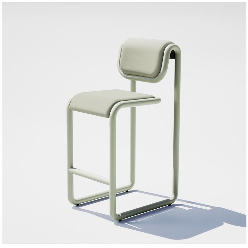 Tube Barstool
